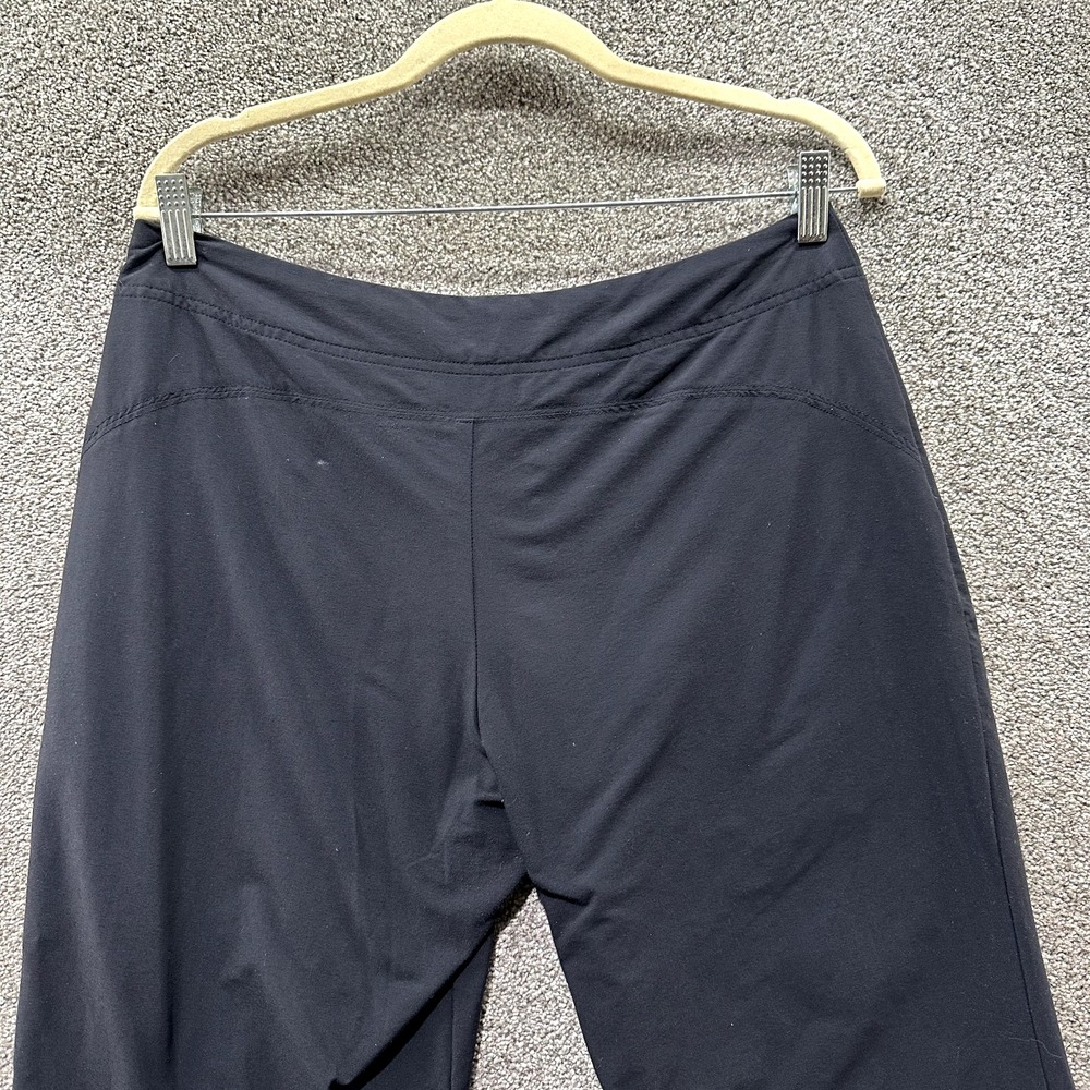 Cabela's Hiking Pants Women 8 Black Mid Rise Straight Leg Lightweight Nylon‎ - Picture 13 of 14